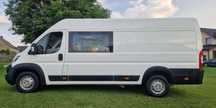 Peugeot Boxer  L4H2*6 Osób*Brygadówka*Maxi*Klimatyzacja*Tempomat*Kamera*Z Niemiec*
