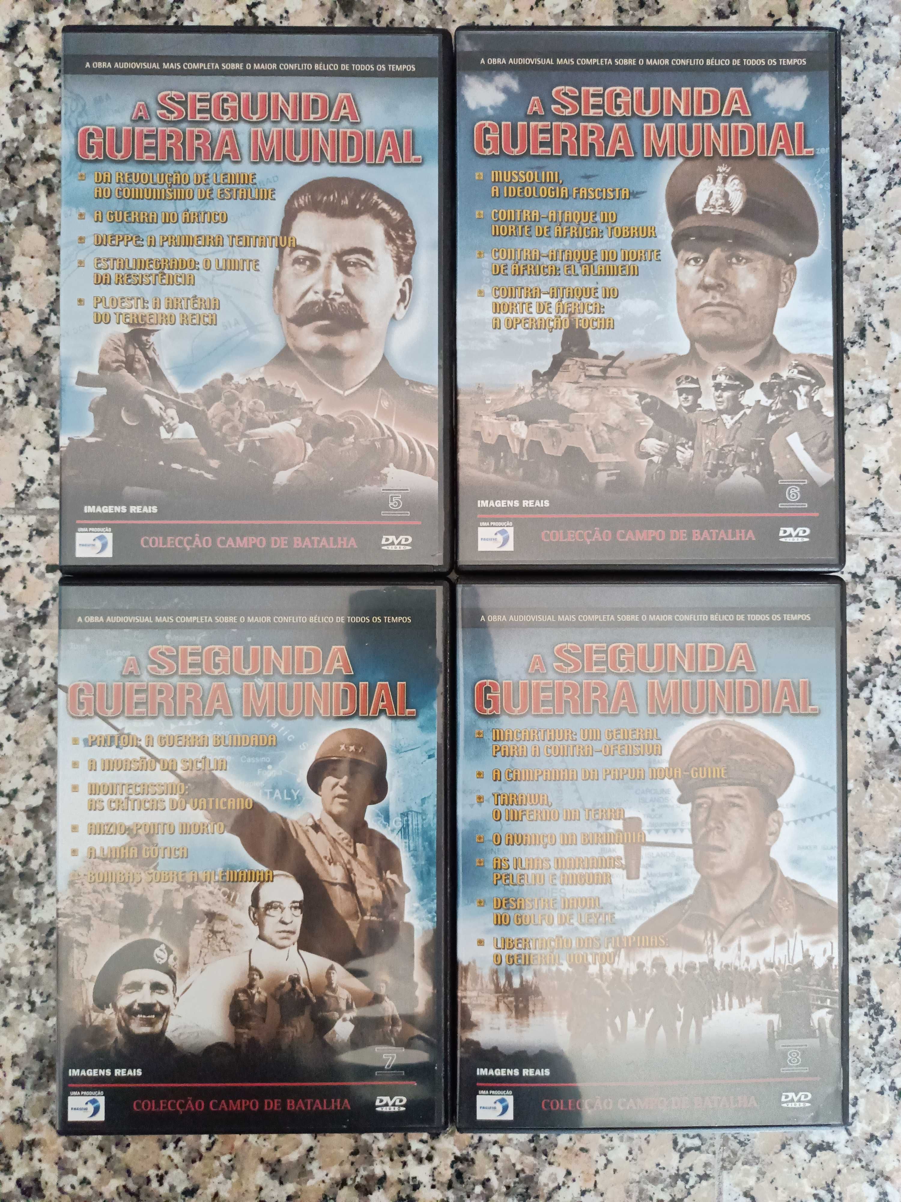 Coleção a Segunda Guerra Mundial - 10 DVDs