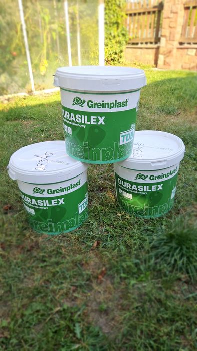 Tynk Greinplast jasny szary. 3x25l. Kolor 27345