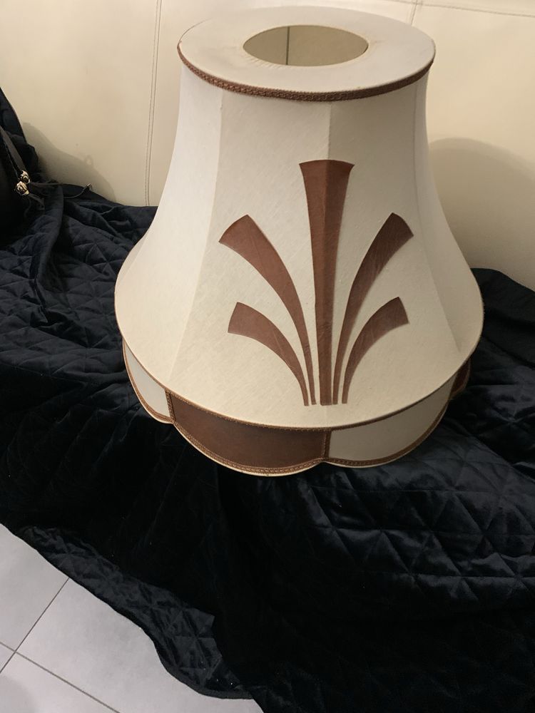 Abażur PRL bez lampy