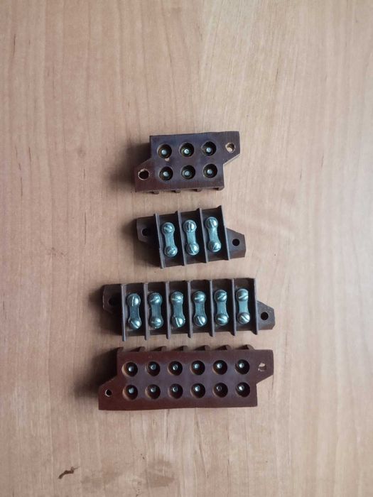 Клеммники  на 3 и 6 соединений