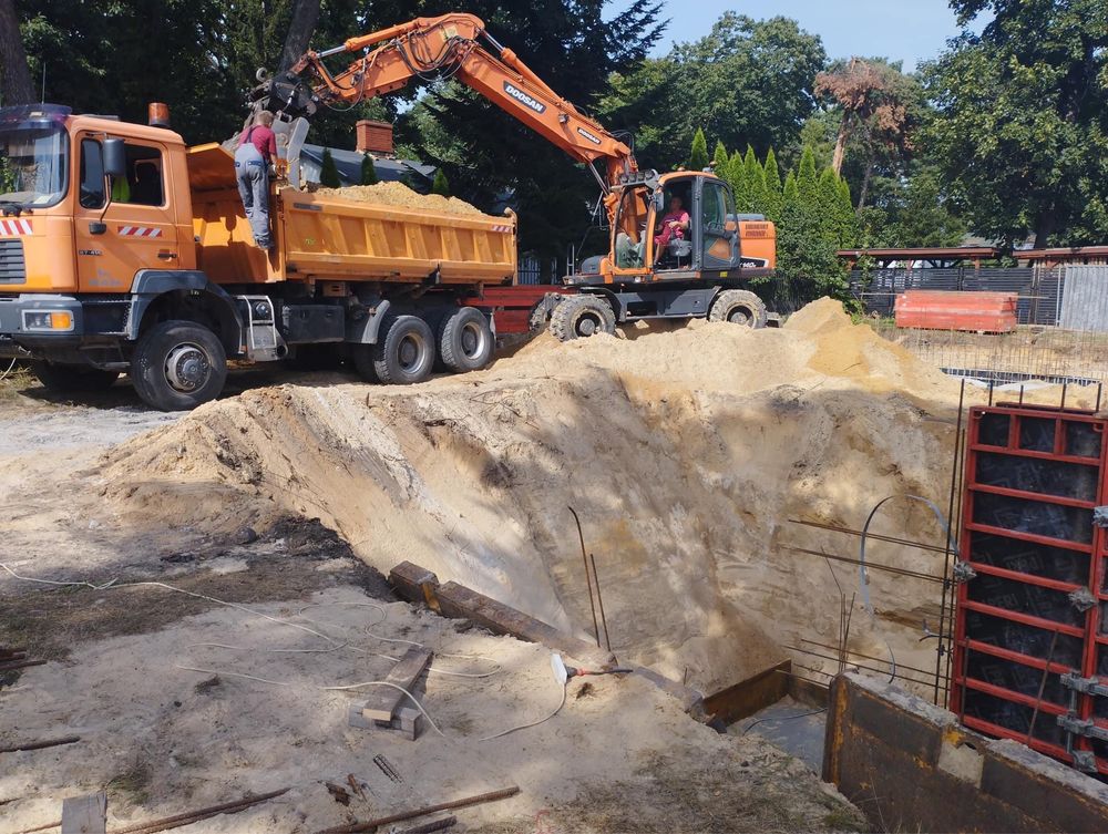 Roboty Ziemne Transport Materiałów Sypkich Kompleksowo