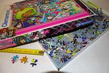 Monster High - Zestaw szkolny + Puzzle