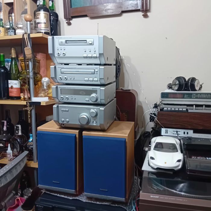 Aparelhagem TECNICS minidisc