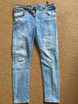 Dżinsy męskie z przetarciami Zara slim fit