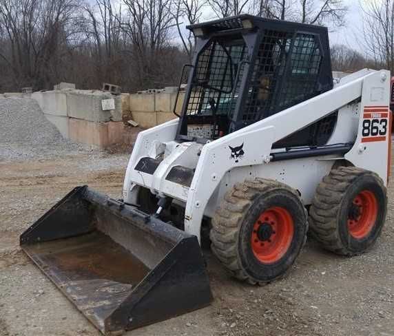 Usługi Bobcatem 863
