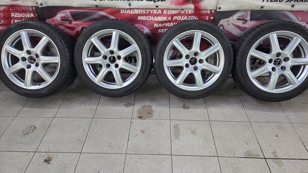 Koła Komplet Alufelgi Honda 17 z oponami zima 225/45R17