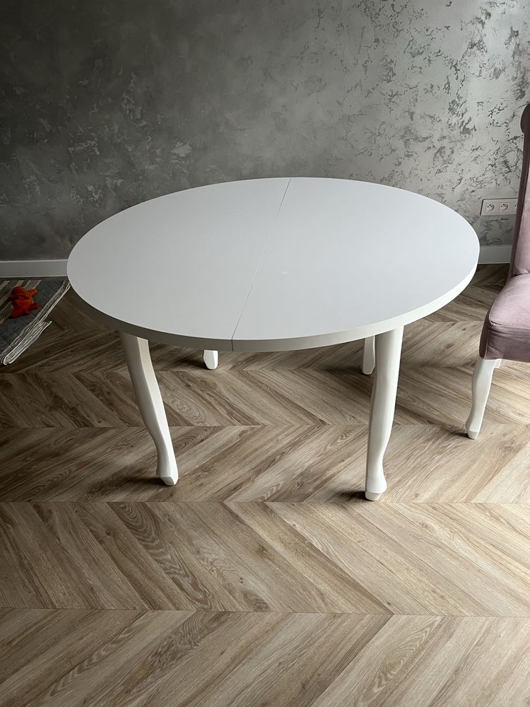 Stół okrągły glamour