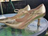 Buty taneczne Wika złote