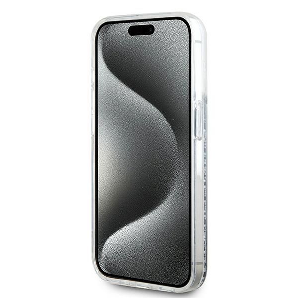 Karl Lagerfeld KLHMP15XLGKISGH iPhone 15 Pro Max 6.7" hardcase transp
