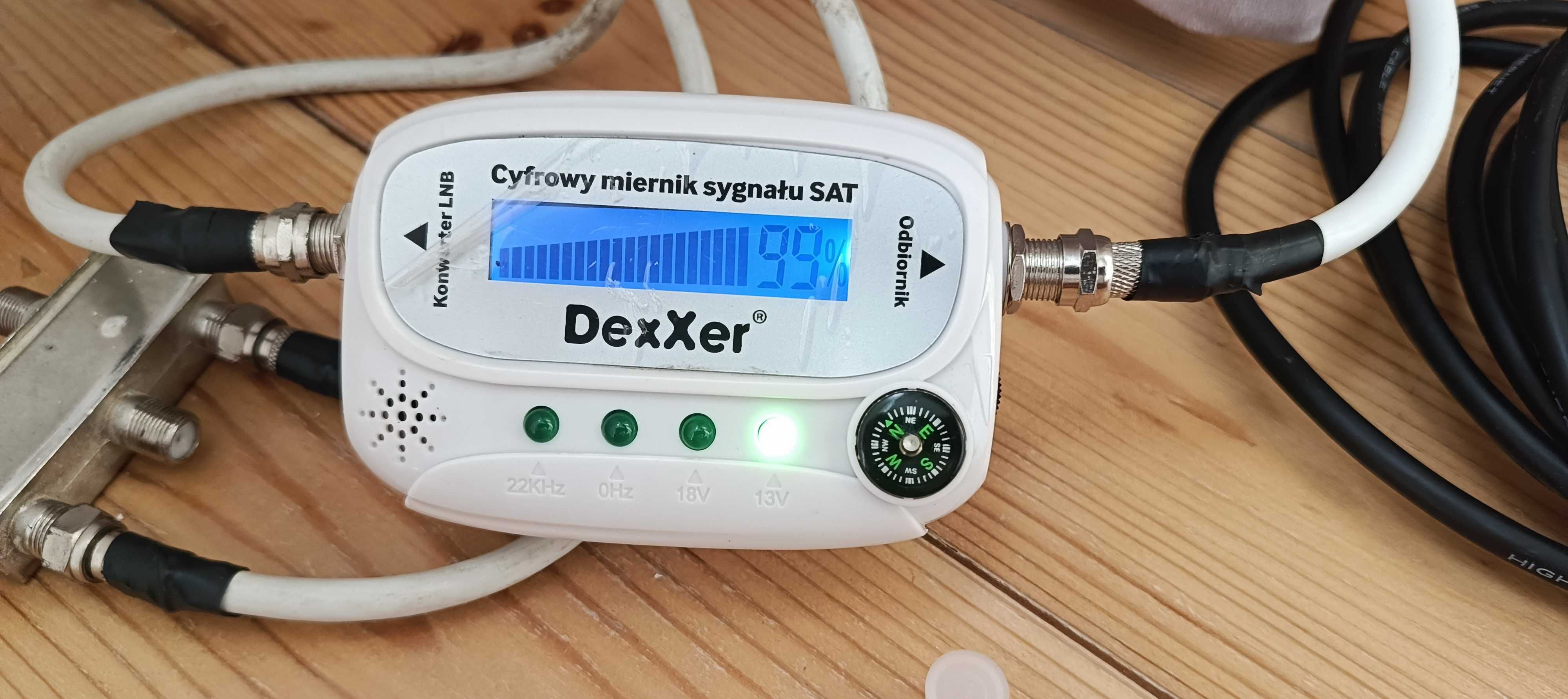 Mały dekoder dvbt-2 z pilotem DO TELEWIZJI NAZIEMNEJ  HEVC