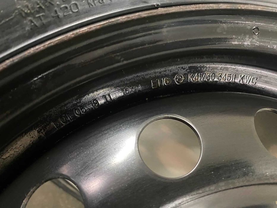 Диск Докатка запаска SsangYong Korando Actyon R16x4T Nexen 155/90 R16