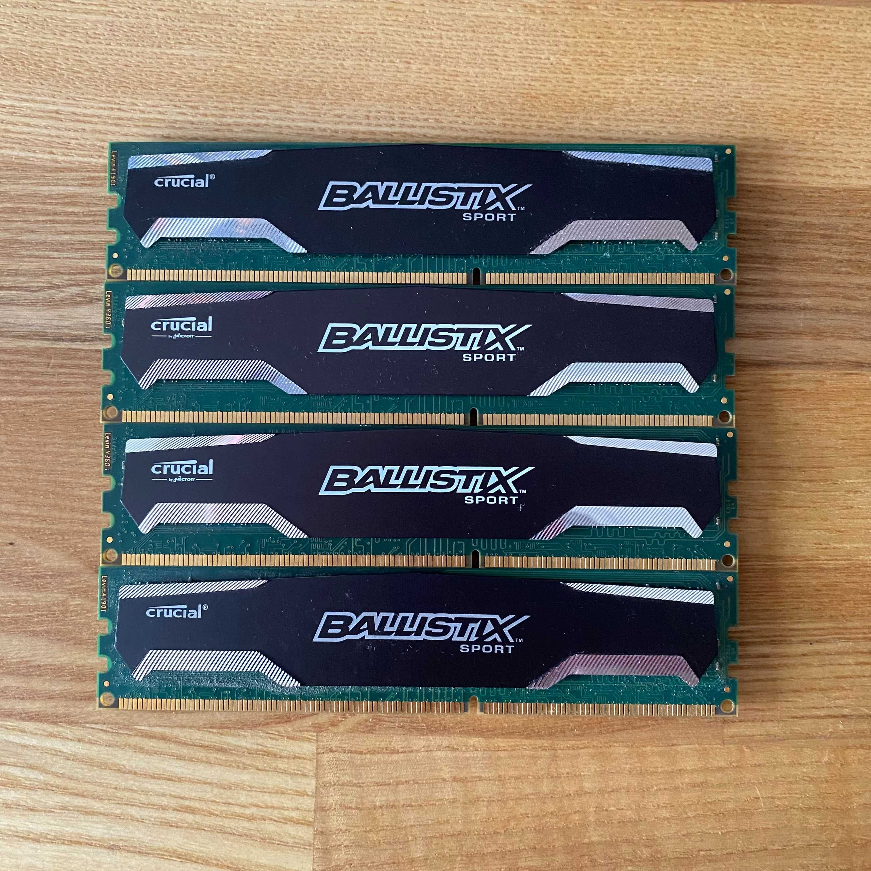 Crucial 16GB 1600MHz Ballistix Sport (4 kości)