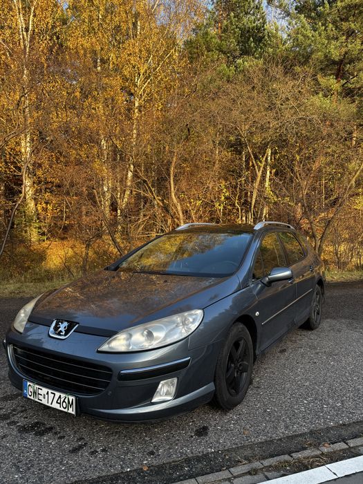 Peugeot 407 2.0 hdi 136km 6bieg hak panorama