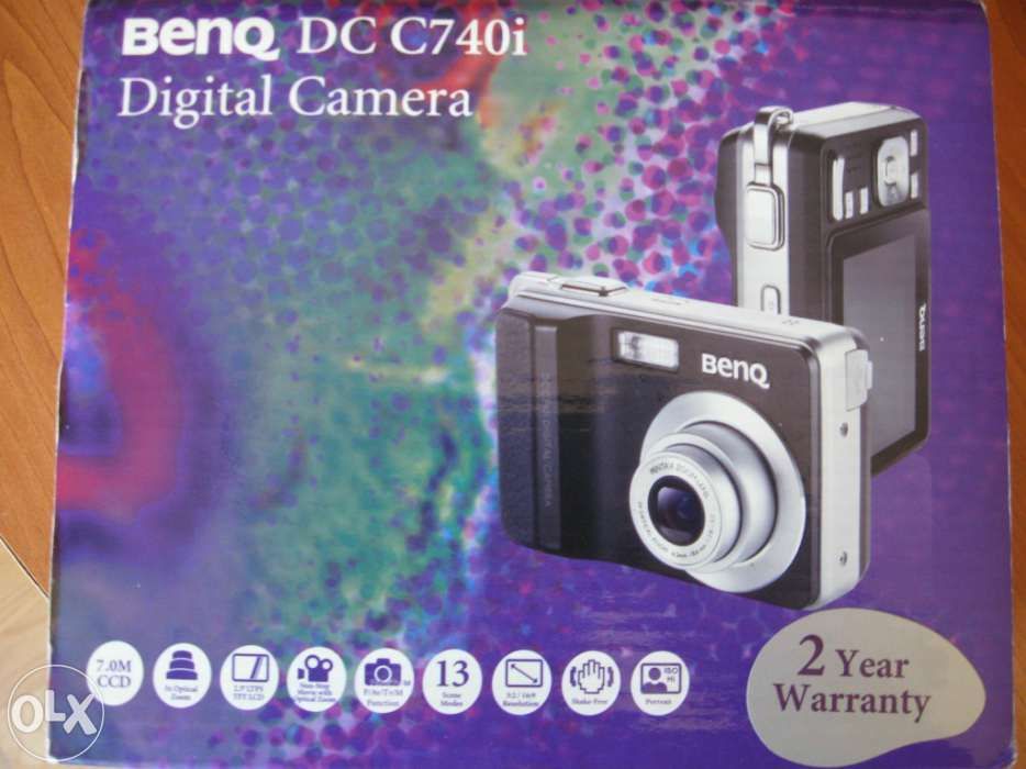 Benq dc c740i - lente pentax