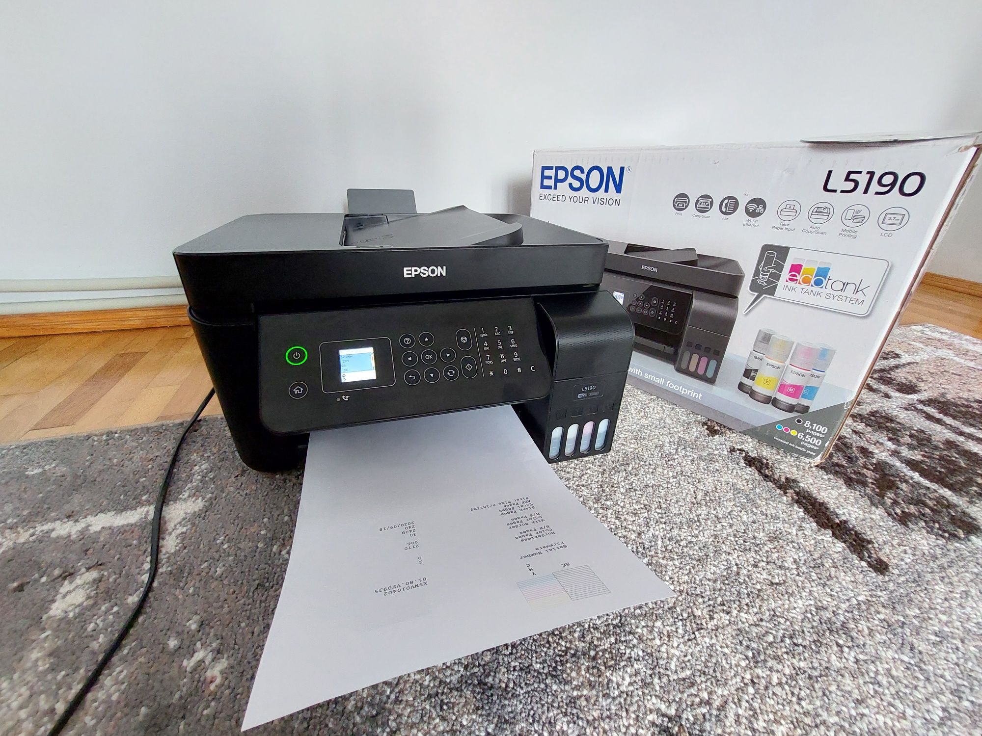Принтер Epson L5190 wi-fi