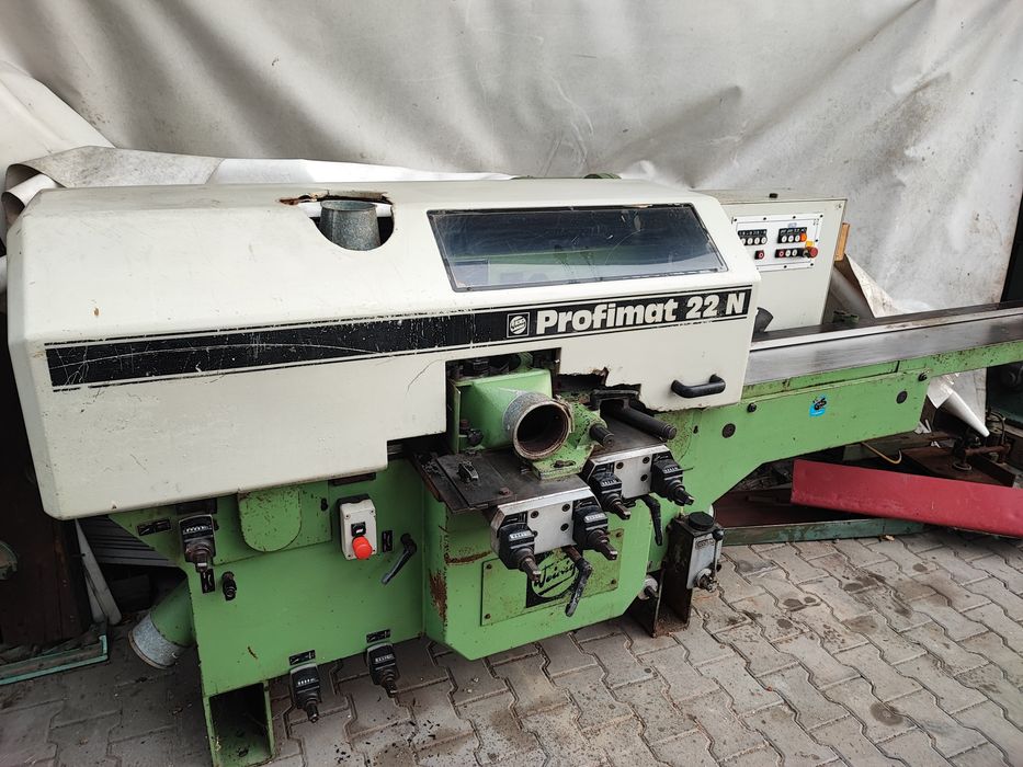 Banzega piła taśmowa formatowa grubościówka strugarka 4 stronna