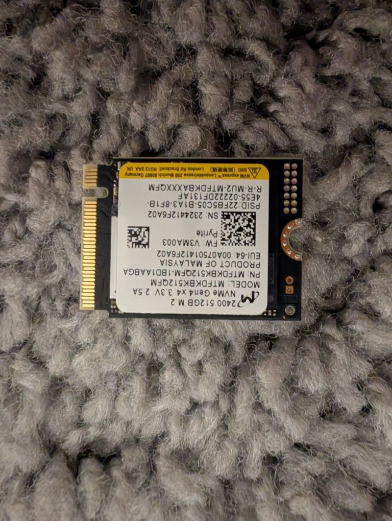 SSD 512GB M.2 NVMe Gen4 ROG Ally - 2230
