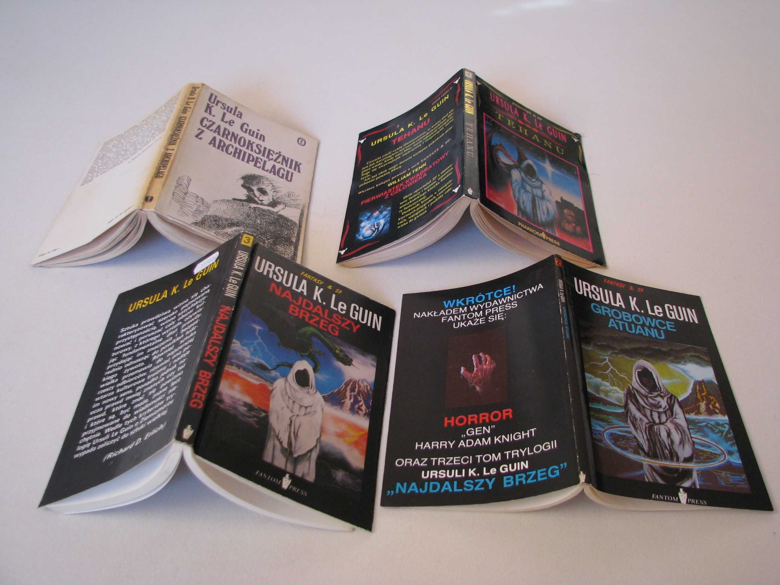 Ursula K. Le Giun – cykl Ziemiomorze – tom 1-4 Wydanie I