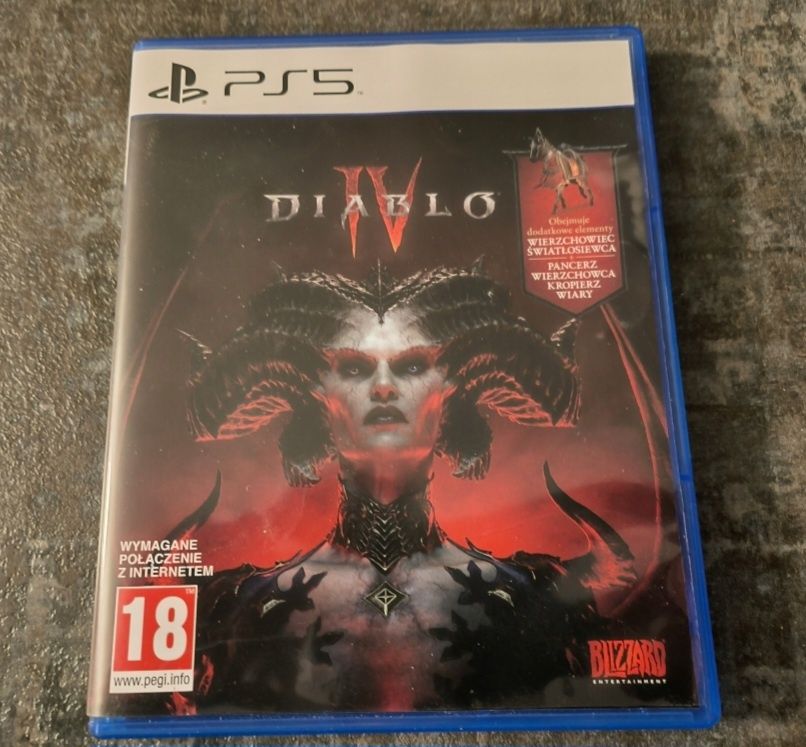 Diablo 4 PS5 gra w pełnej polskiej wersji językowej