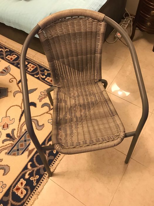 Cadeira de decoração