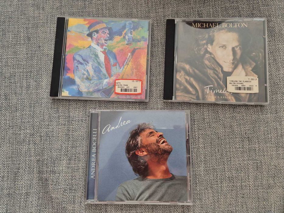 CD Frank Sinatra , Bocelli оригінал