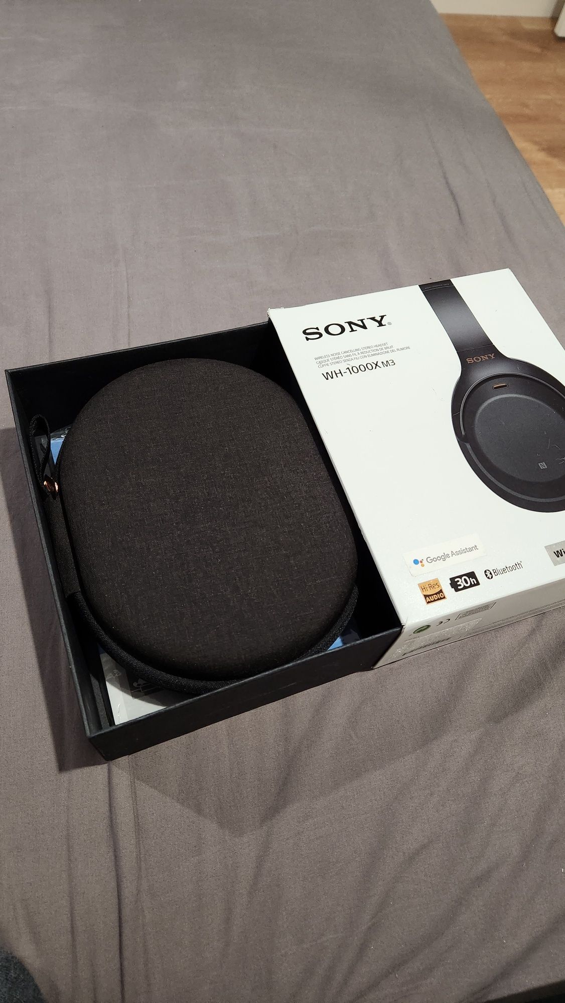 Auscultadores Sony WH-1000XM3 Black