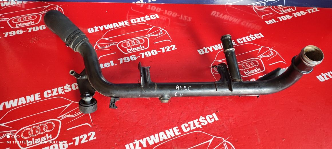 Przewód Rura Układu Chłodzenia Audi A4 B6 2.0 B ALT Automat 02 Gołdap