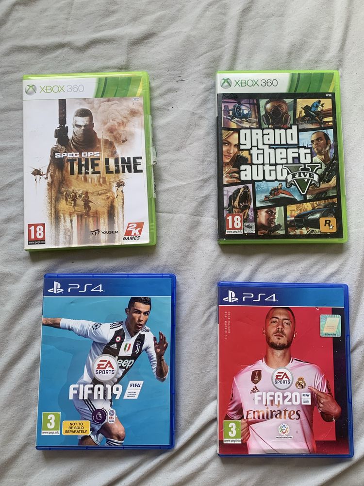 Jogos de ps2 ,ps4 ,xbox 360, nintendo switch o preço varia