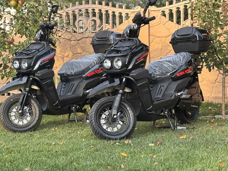 Електро скутер Corso  BLack Fury ( special ) 2800w LFP АКБ 72v40ah