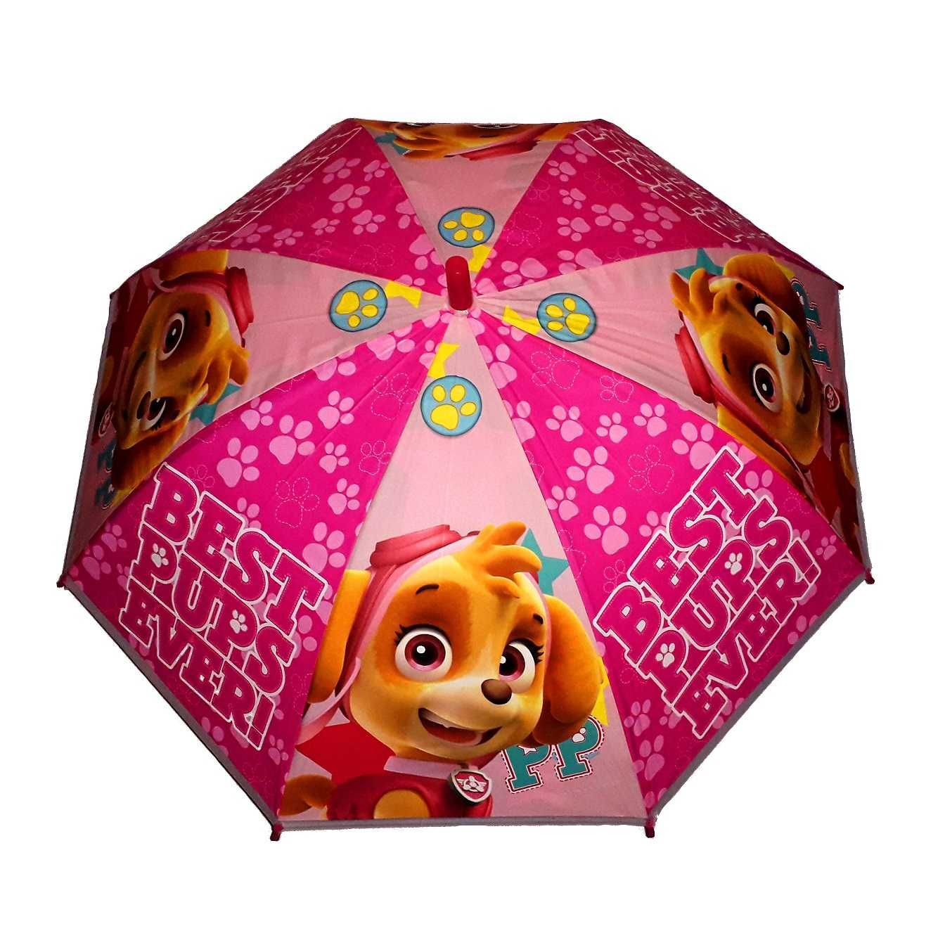 Parasol parasolka Pieski psi patrol Skye automat