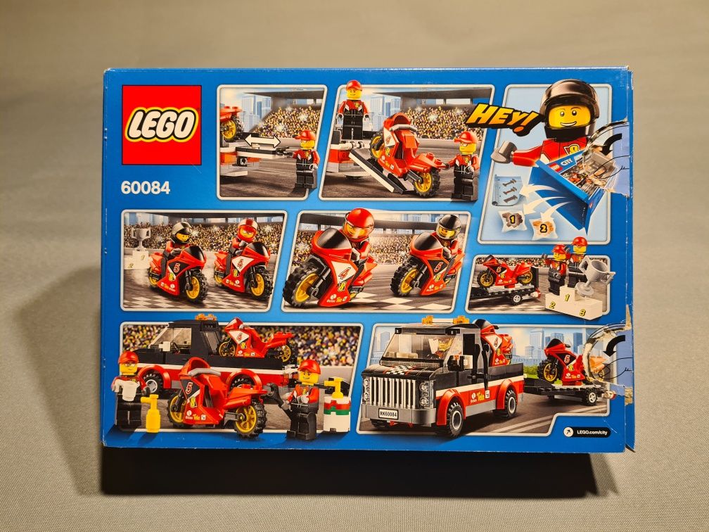Klocki Lego City Transporter motocykli 60084