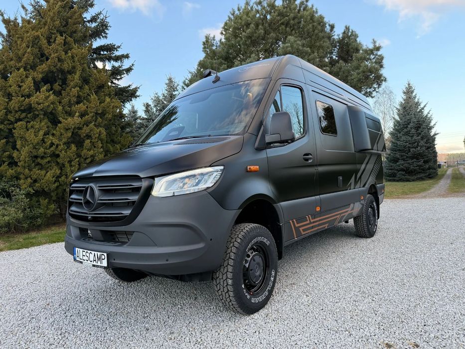 Mercedes-Benz Sprinter  Kamper 4x4 Alescamp Ful opcja Premium Dostępny!