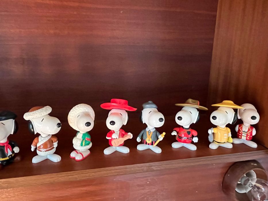 Coleção de 15 figuras Snoopy