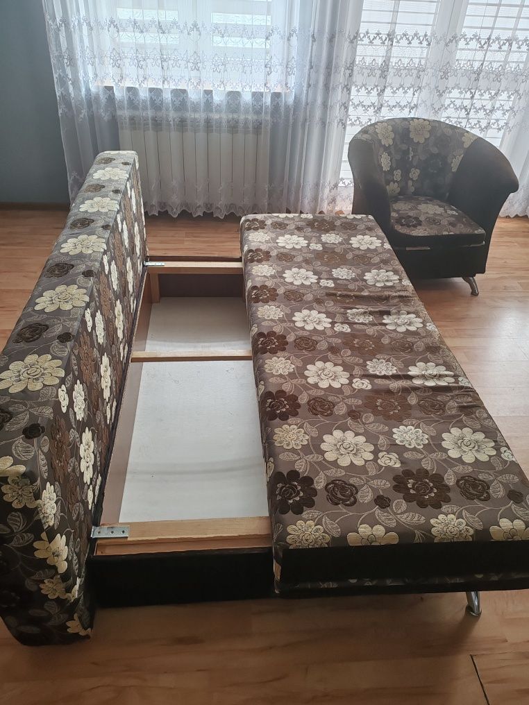 Zestaw wypoczynkowy z funkcją spania