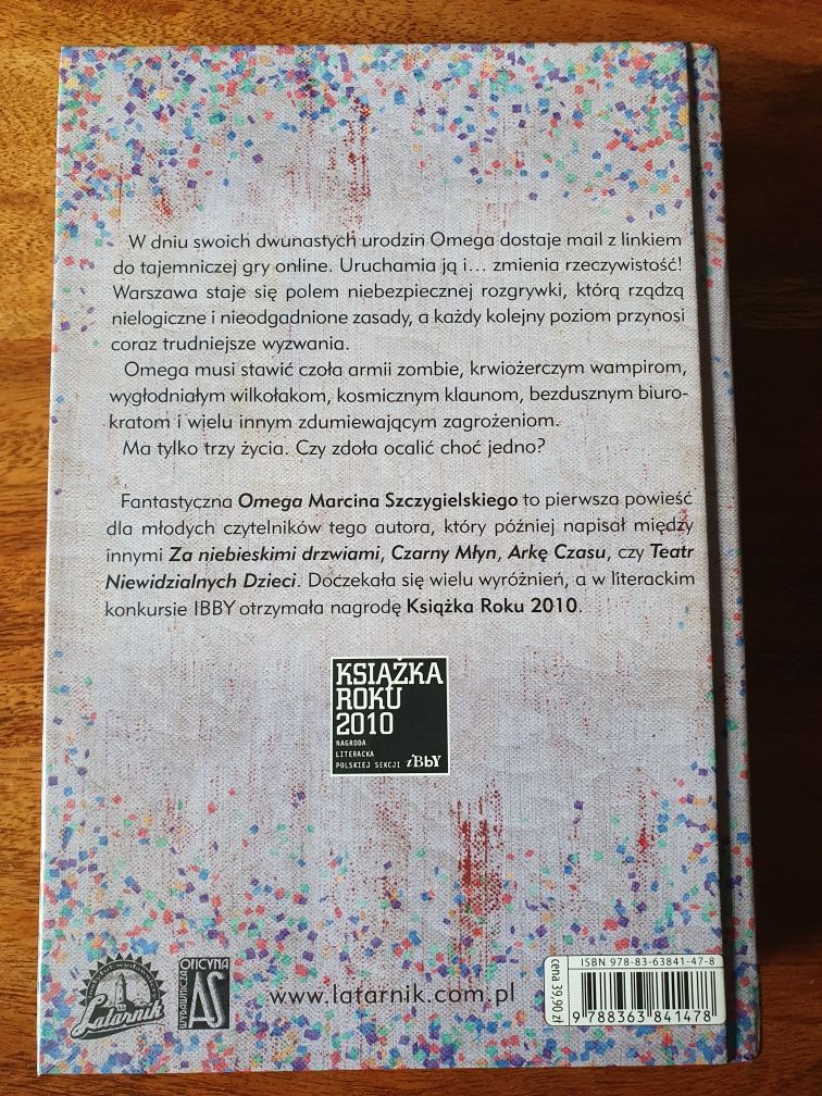 Omega, Marcin Szczygielski, Książka Roku 2020