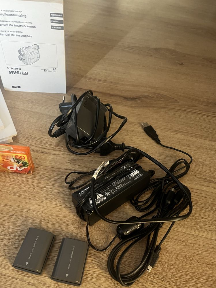 Câmara de Vídeo Canon MV6i MC – NOVA, Completa e com Caixa Original!