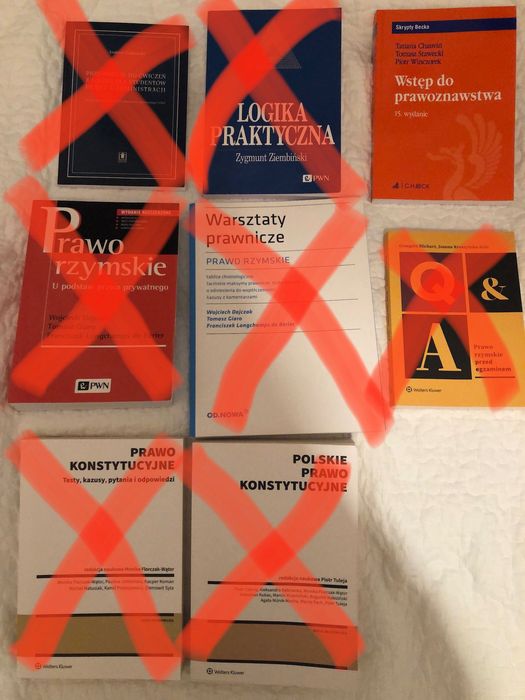 Podręczniki dla studentów I roku prawa,  wstęp do prawoznawstwa