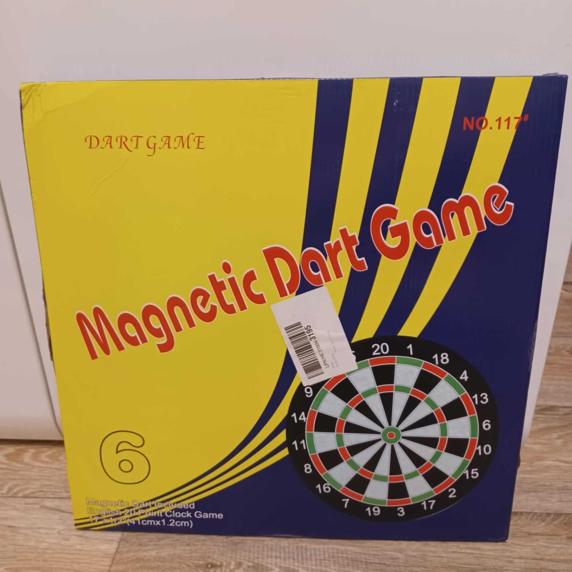 Tarcza do darta na magnes 41 cm z 12 lotkami