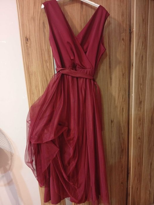 Sukienka na studniówkę bordowa rozm.44-46