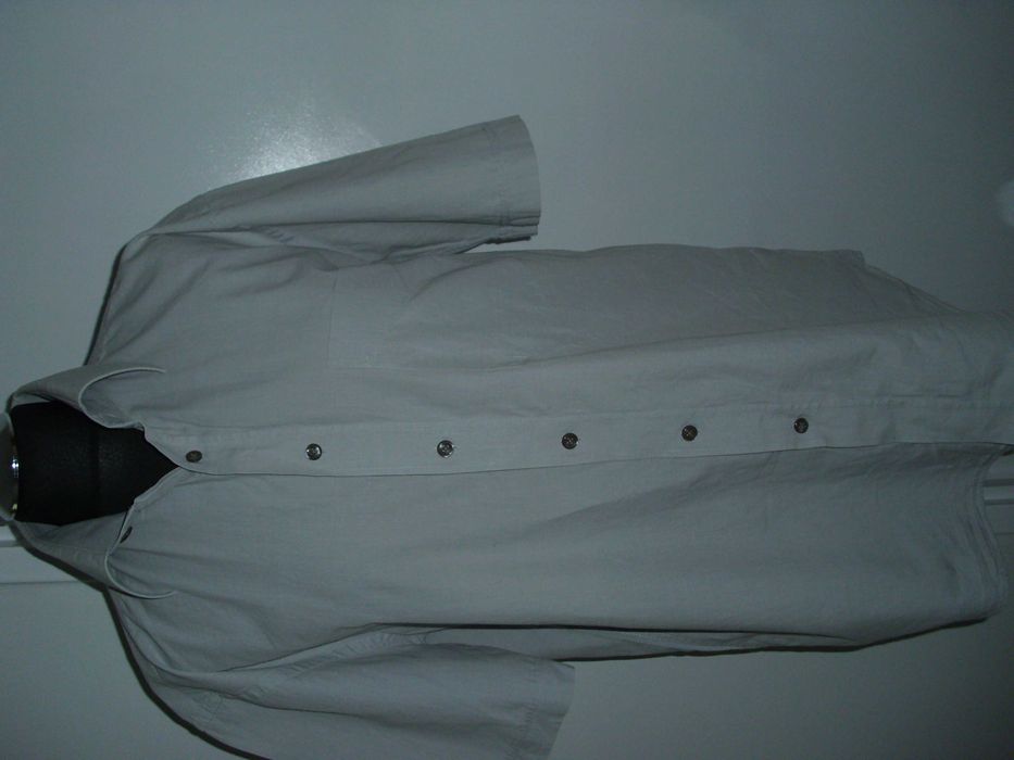 Męska koszula z krótkim rękawem / L-XL