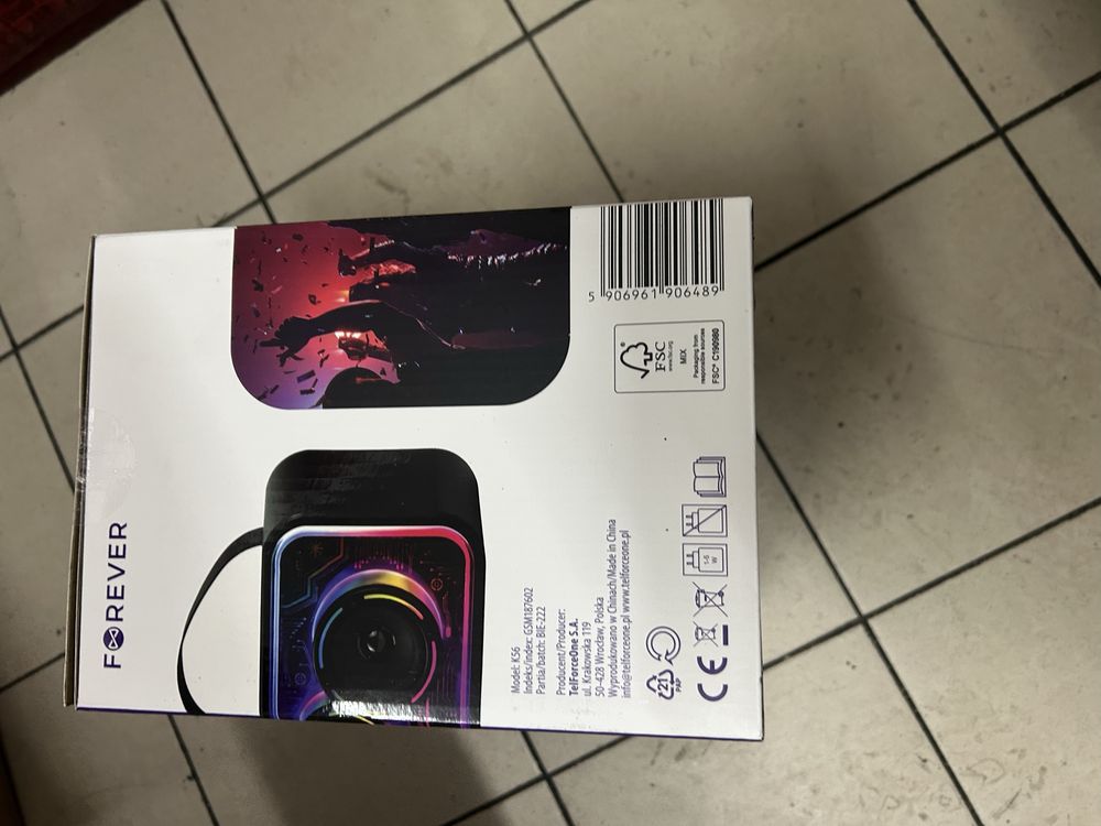 Głośnik karaoke Led