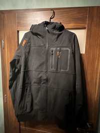 Nowa kurtka karpiowa Fox  Collection black orange shell hoody L