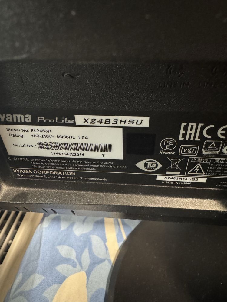 Monitor Iiyama 24" X24383HSU okazja!