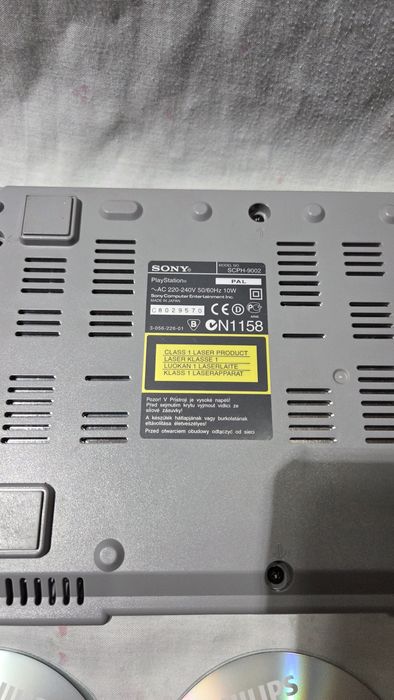 PlayStation ps1 fat com modchip comando e cartão de memória