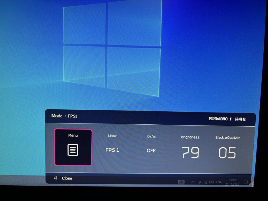 Монитор Benq XL2411K 144Hz