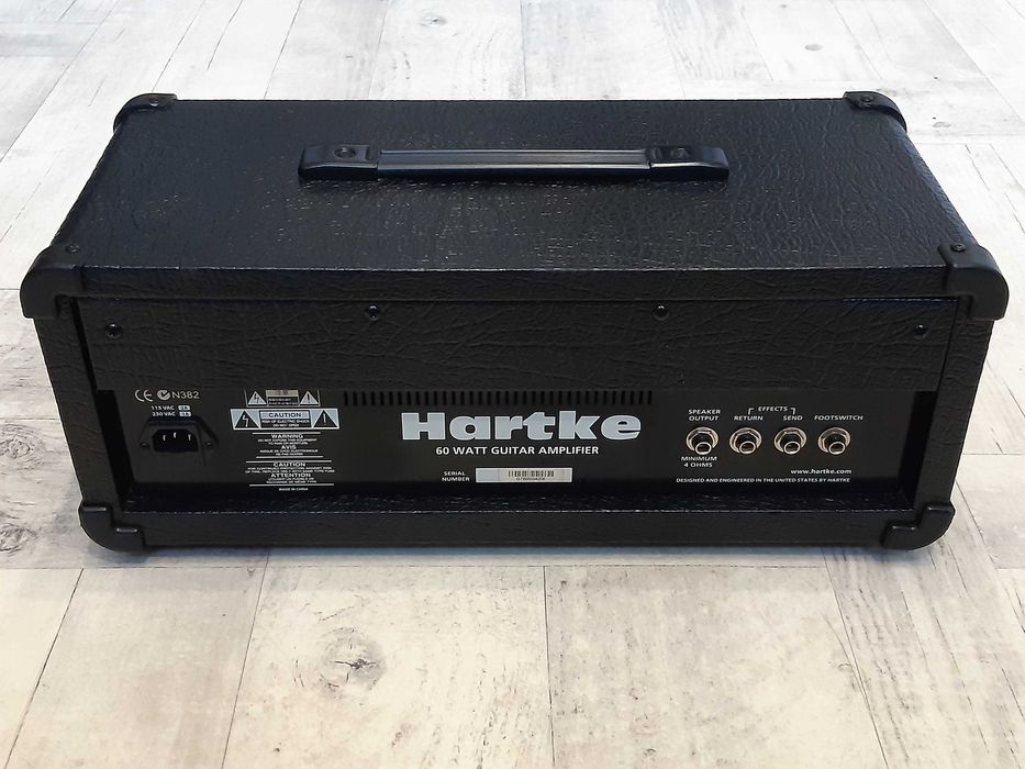 Lampowy Wzmacniacz Gitarowy Hartke -head- wysyłka Gratis lub zamiana