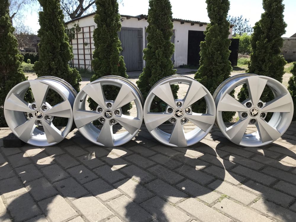 Felgi Alu 16” Ori Skoda 5x112 Octavia, Yeti, Superb itp Bardzo Ładne!