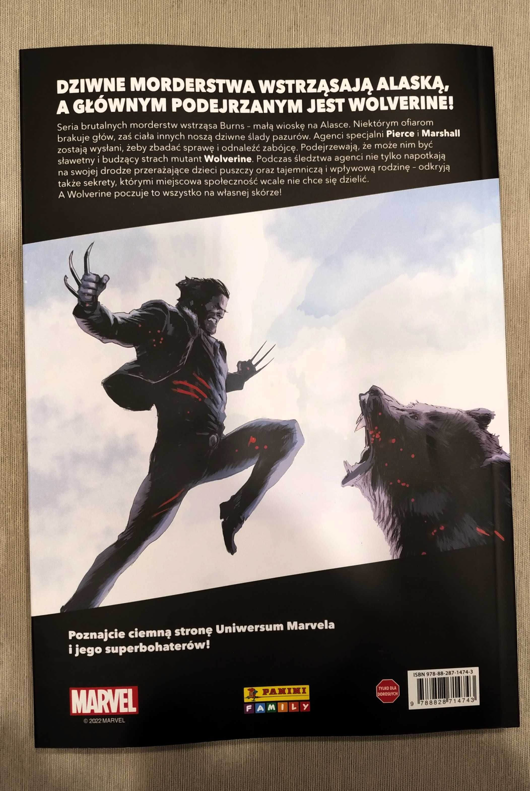 Ciemna strona Marvela - Tom 7 - Wolverine - Długa noc
