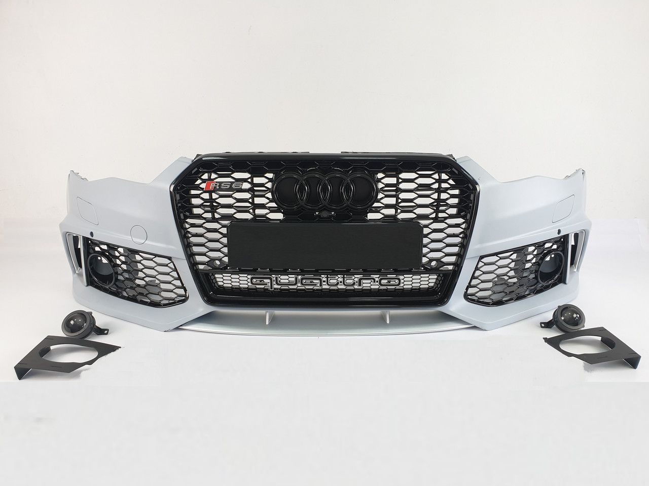 Передний бампер в стиле RS Audi A6 C7 2014-2018 год